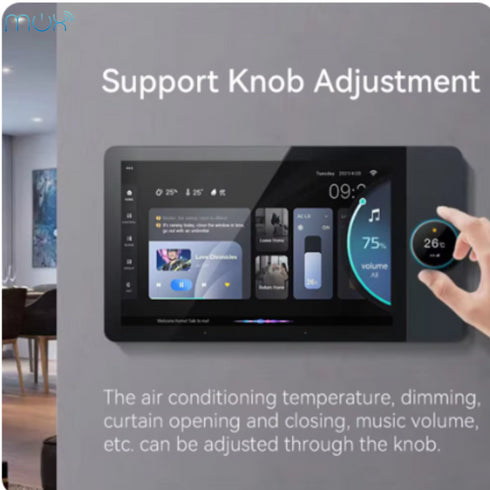 Central Control Panel With Knob (8 Inches)