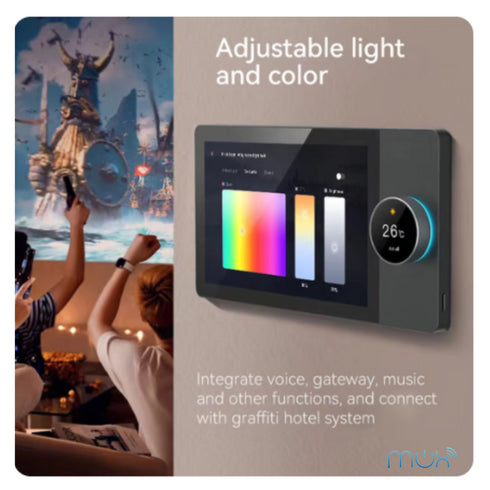 Central Control Panel With Knob (8 Inches)