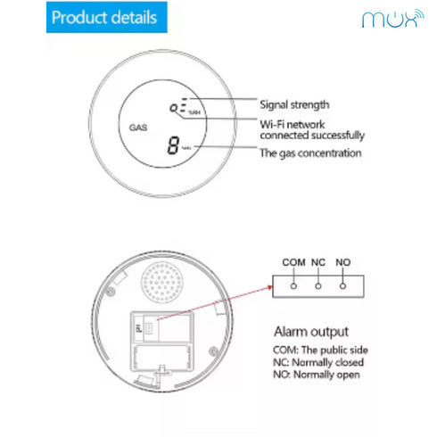 Smart WiFi Gas Leak Detector
