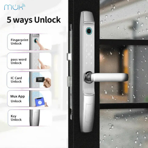Smart Aluminum Sliding Door Lock