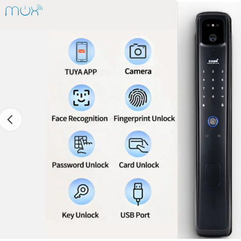 Smart 3D Face Door Lock