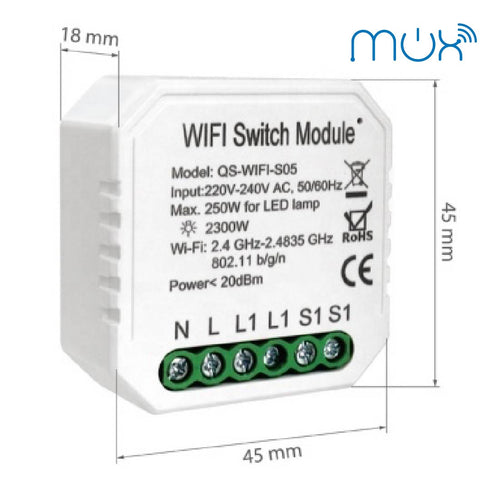 WiFi 1 Gang Switch Module